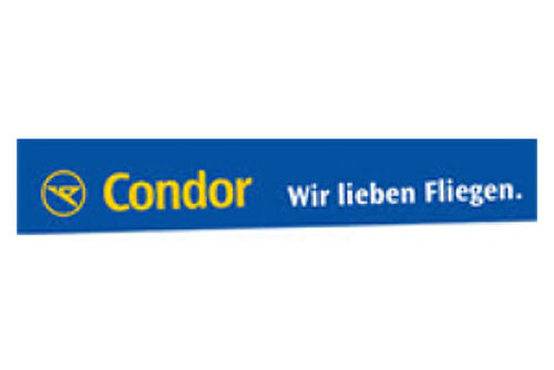 Logo Condor, Condor fliegt nach Nairobi, Mombasa und Kilimanjaro