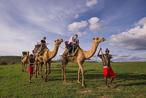 Safari Aktivitäten im Loisaba Tented Camp in Nordkenia