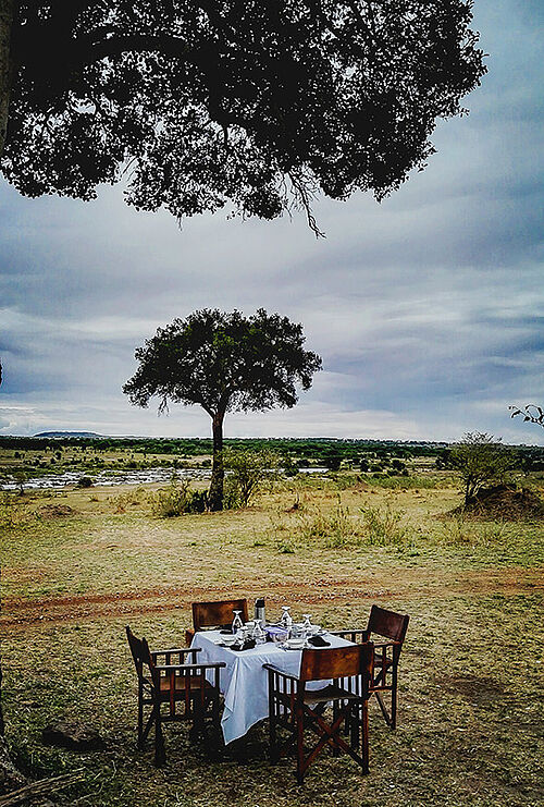 Kuria Hills Lodge in der Nord Serengeti