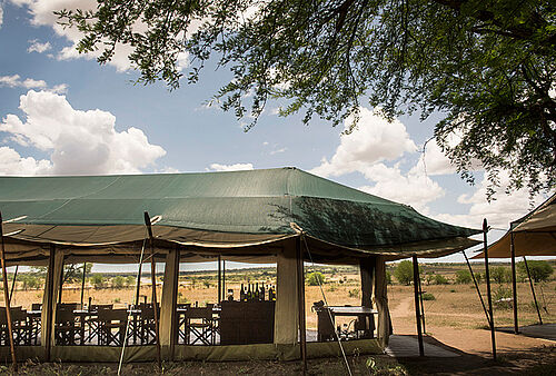Olakira Migration Camp in der Serengeti