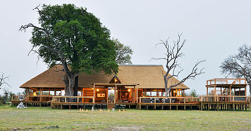 Nogatsaa Pans Lodge in Botswana