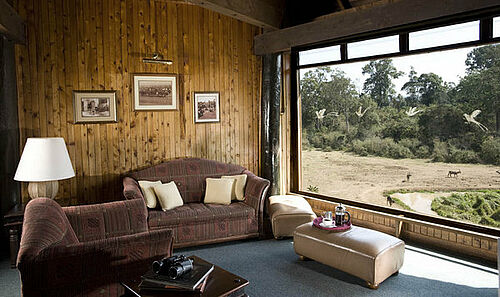 Serena Mountain Lodge am Mount Kenya in Kenia