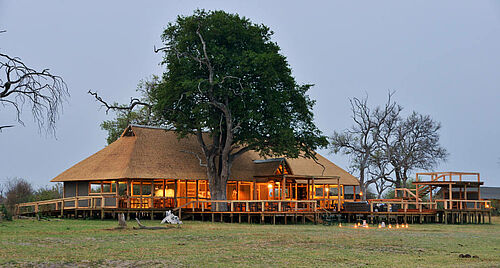 Nogatsaa Pans Lodge in Botswana