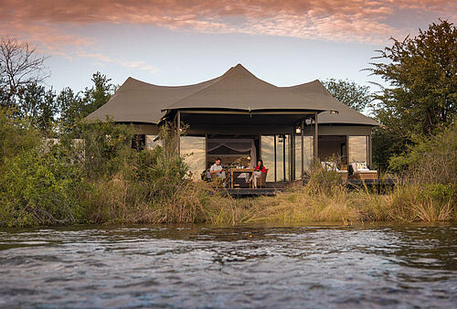 Old Drift Lodge in Botswana