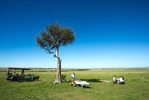Mara Plains Camp in der Masai Mara in Kenia