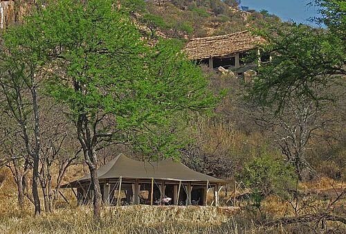 Pioneer Camp in der Serengeti in Tansania