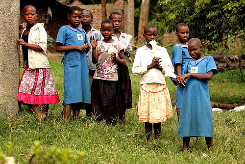 Kinder in Uganda