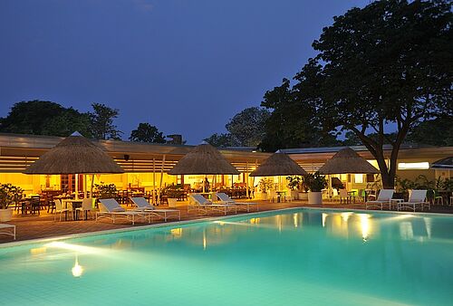 Pool im Cresta Sprayview Hotel in Victoria Falls