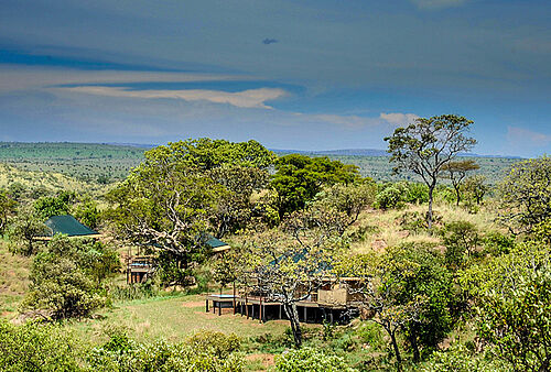 Kuria Hills Lodge in der Nord Serengeti