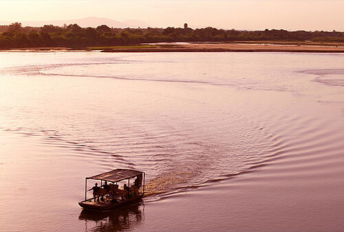 Rufiji River Camp im Selous Nationalpark in Tansania