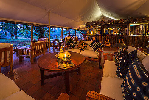 Governors Camp in der Masai Mara in Kenia