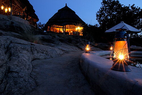 Safari Lodge in Uganda