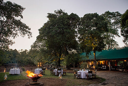 Governors Camp in der Masai Mara in Kenia