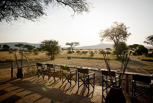 Dunia Camp in der Serengeti
