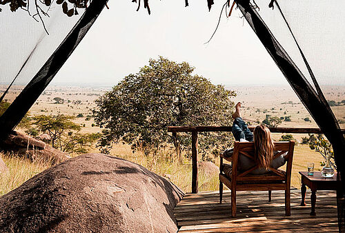 Lamai Serengeti Camp in der Nord Serengeti