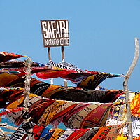 Safari Strand-Tücher in Kenia