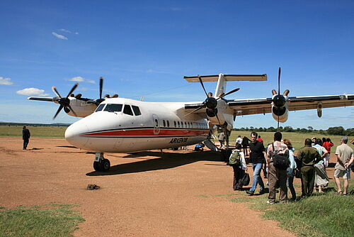 Masai Mara, Kenia, Safari, Flugsafari, Flugzeug