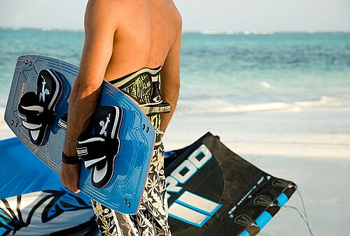 Zanzibar Collection Baraza Resort and Spa auf Sansibar - Kite Surfing