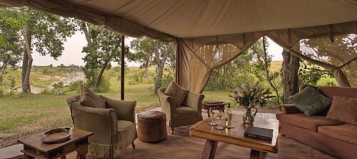 Rekero Camp in der Masai Mara in Kenia