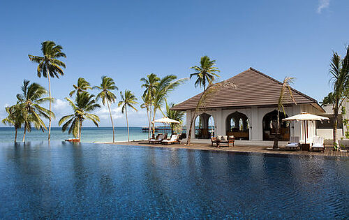 Pool im The Residence Zanzibar Hotel
