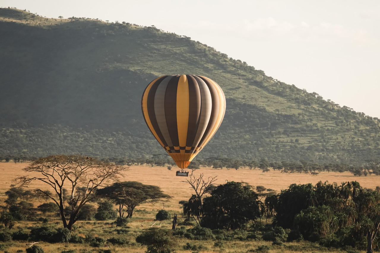 Ballonsafari in Serengeti mit Karibu Safaris