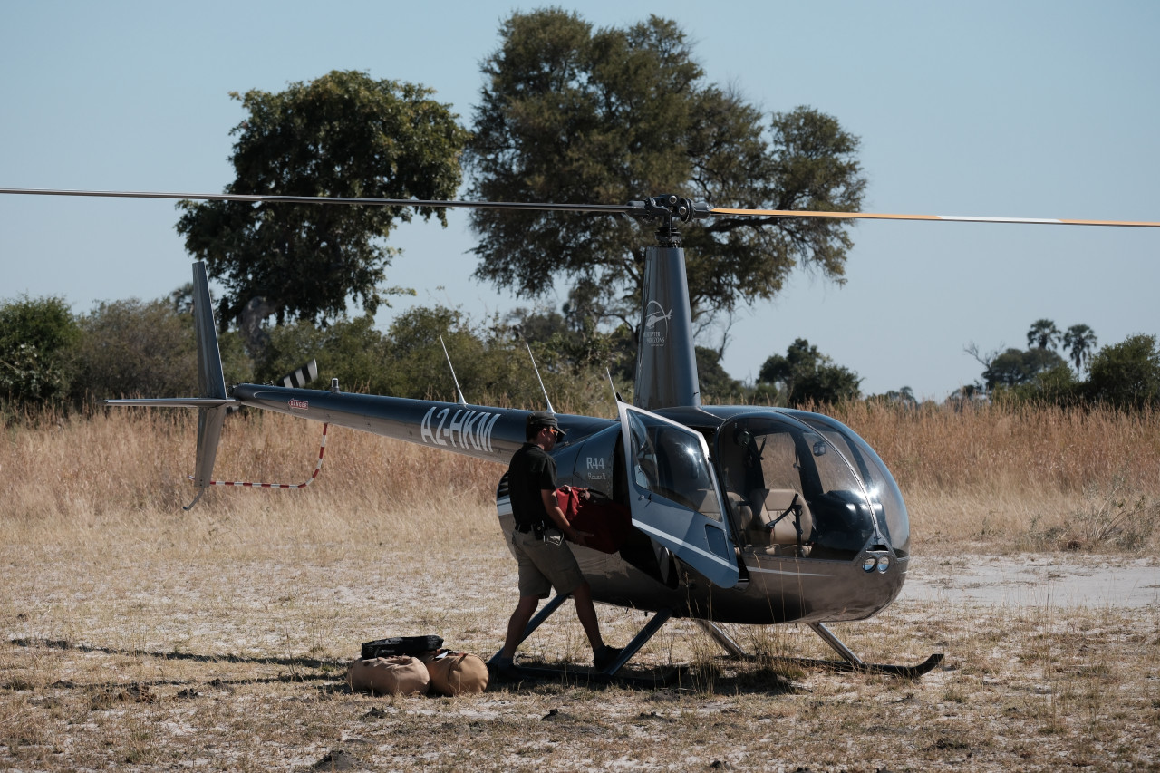 Flugsafari mit Helikopter im südlichen Afrika