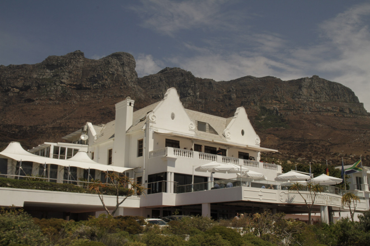 Spannedes Stadt Hotel in Südafrika