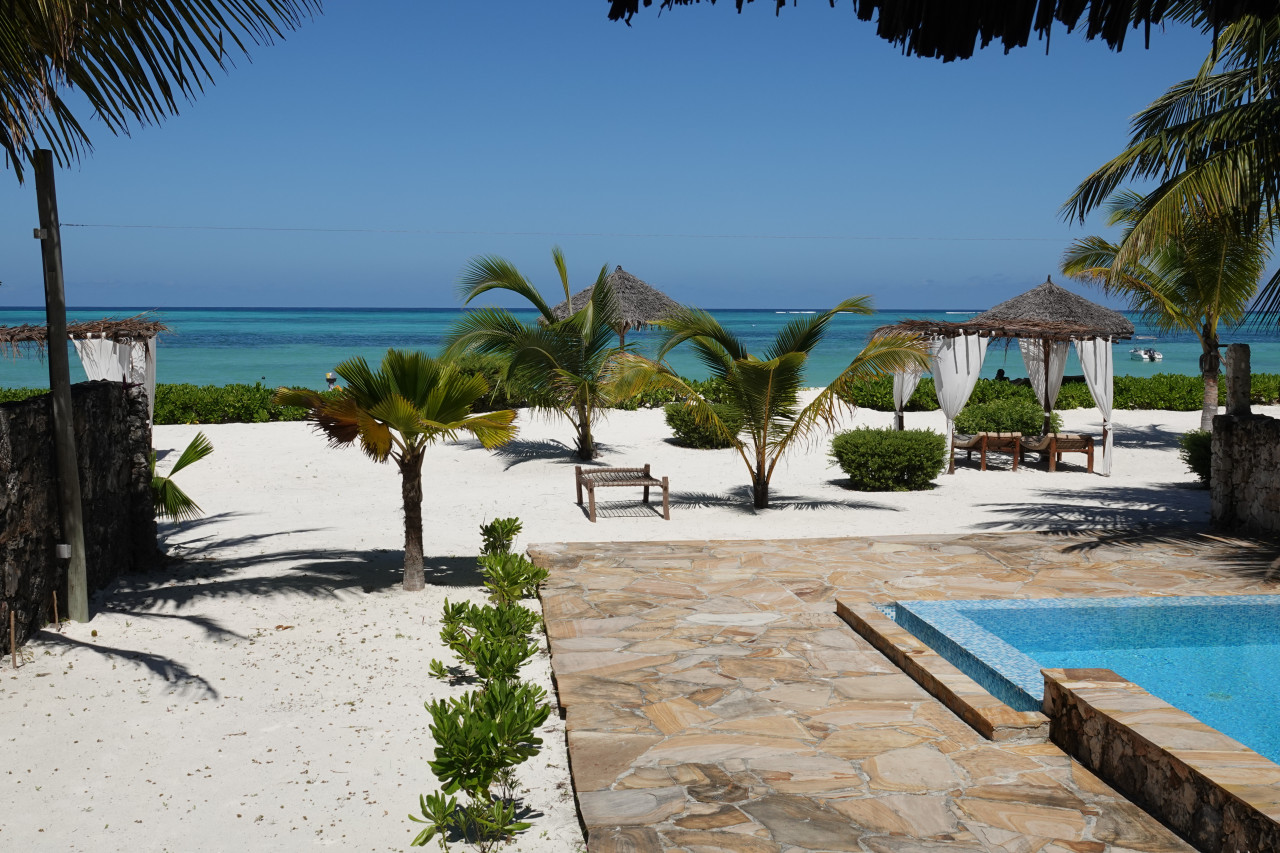 Unterkunft mit Strandzugang in Sansibar