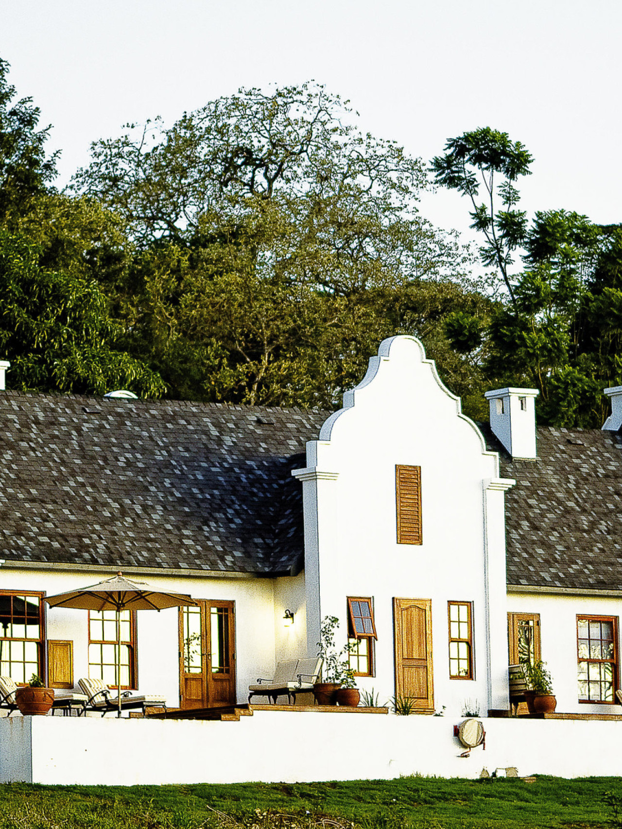 Charmante Lodge an sanften, grünen Hügeln