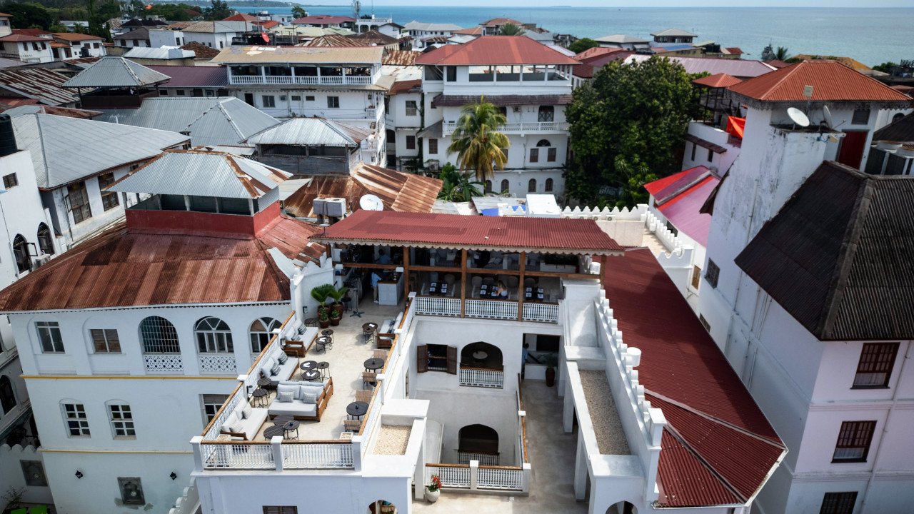 Historisches Gebäude im Herzen von Stonetown