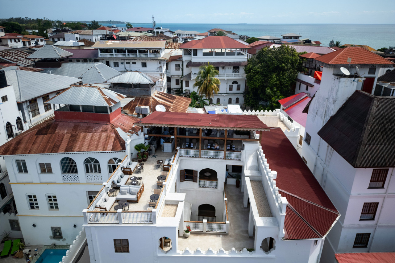Historisches Gebäude im Herzen von Stonetown