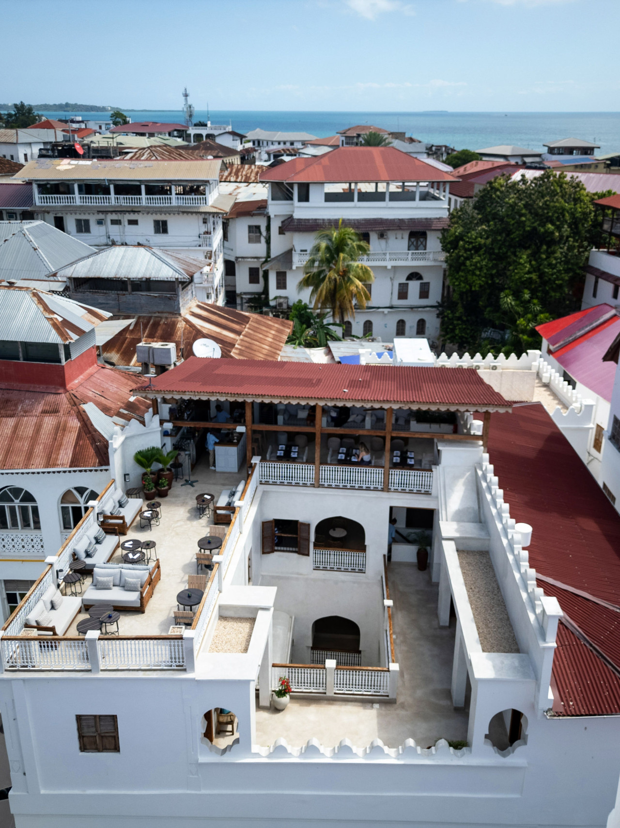 Historisches Gebäude im Herzen von Stonetown