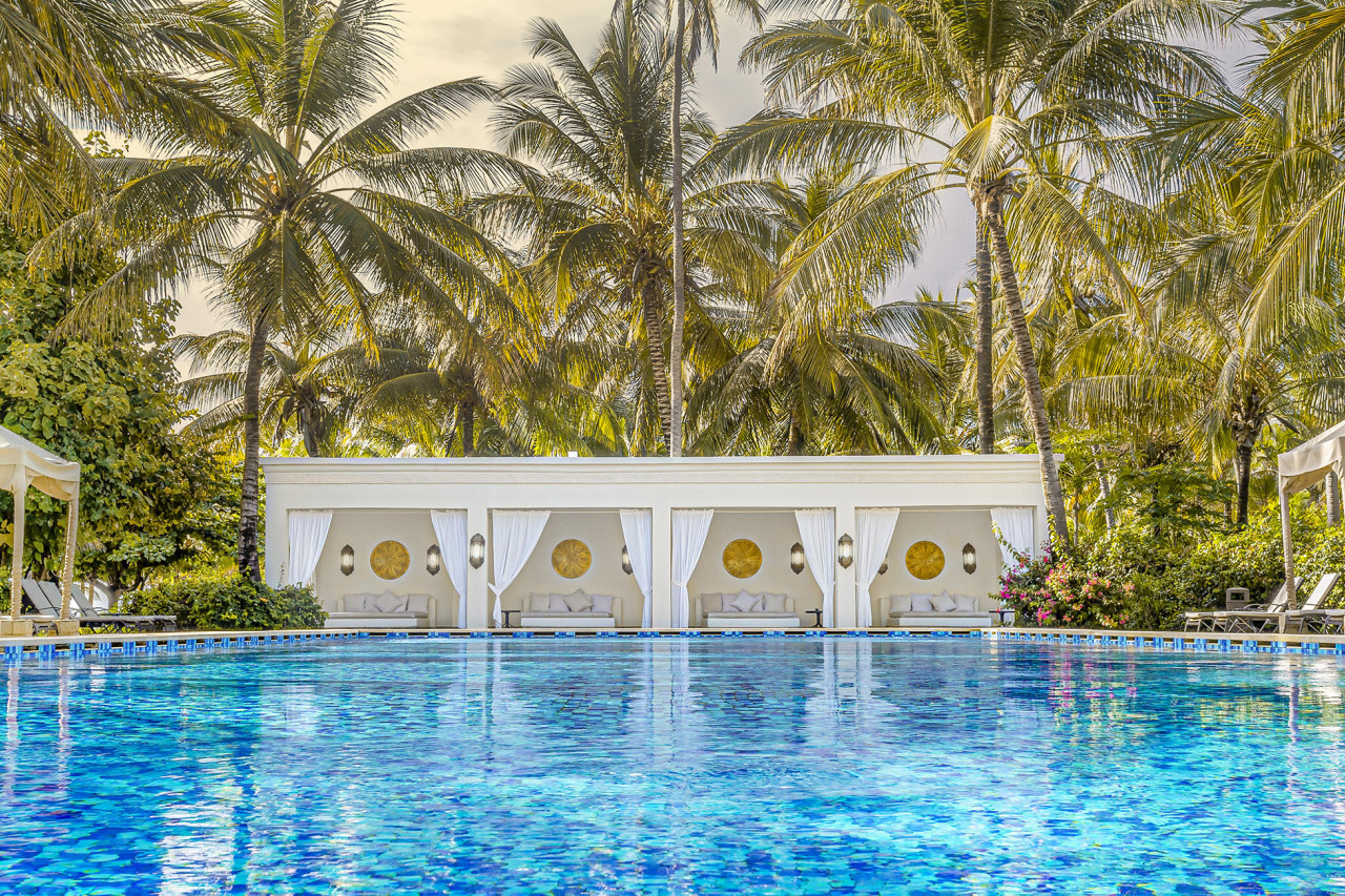 Maximale Erholung am glasklaren Swimmingpool