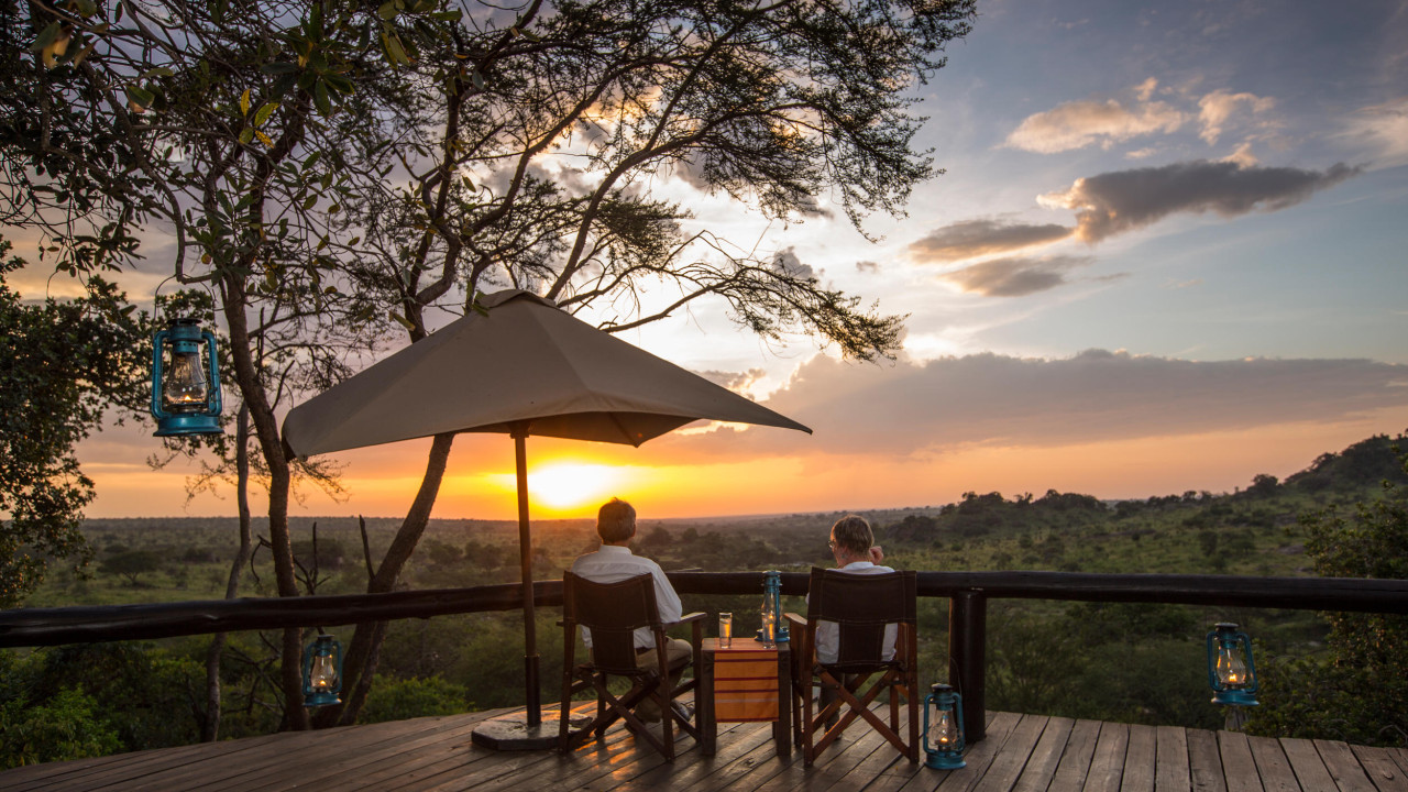 Blick in die Wildnis der Serengeti berührt die Seele