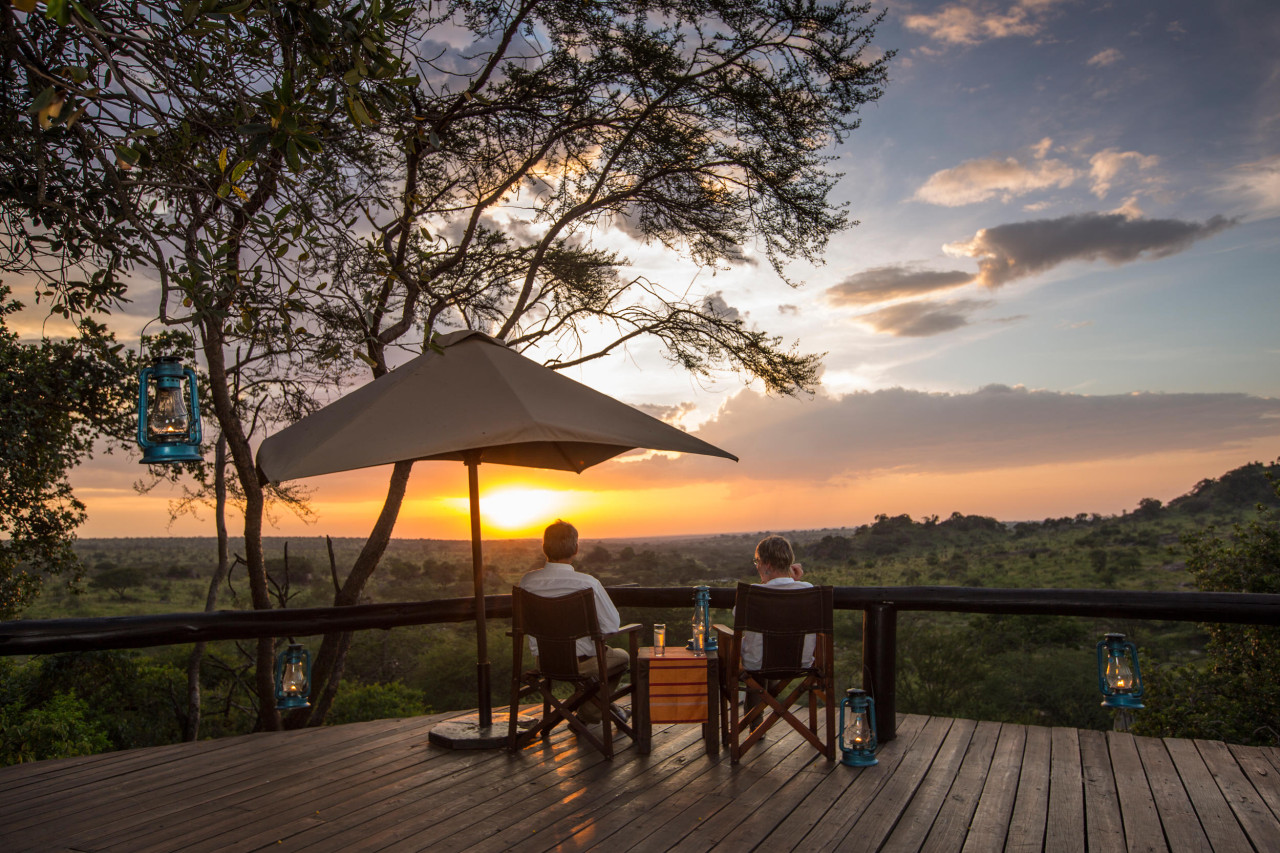Blick in die Wildnis der Serengeti berührt die Seele