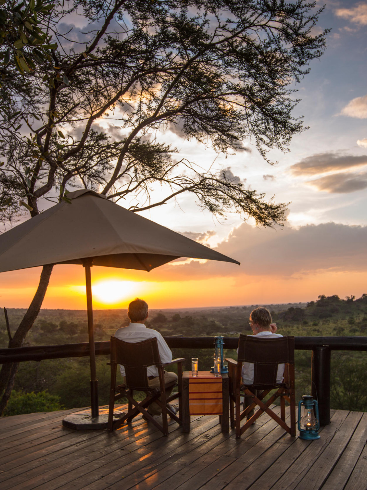 Blick in die Wildnis der Serengeti berührt die Seele