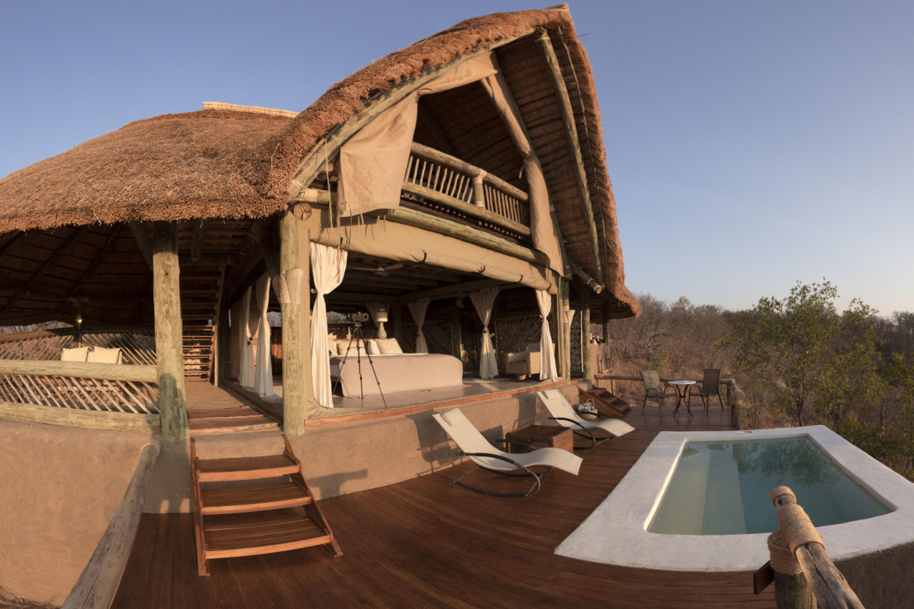 Cottages wurden in den Ikuka-Steilhang integriert