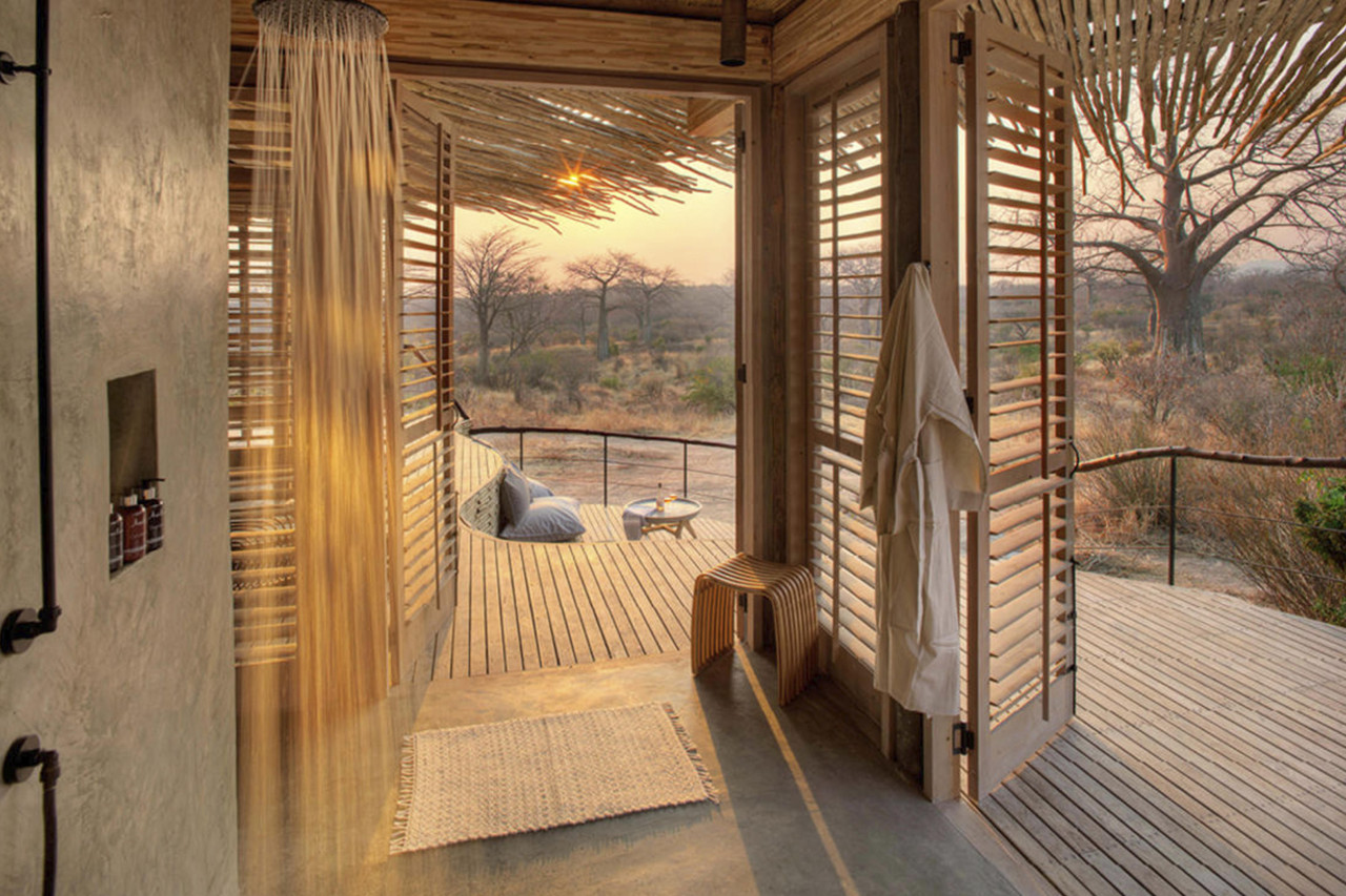 Erlebnis-Duschvergnügen mit Rundumblick