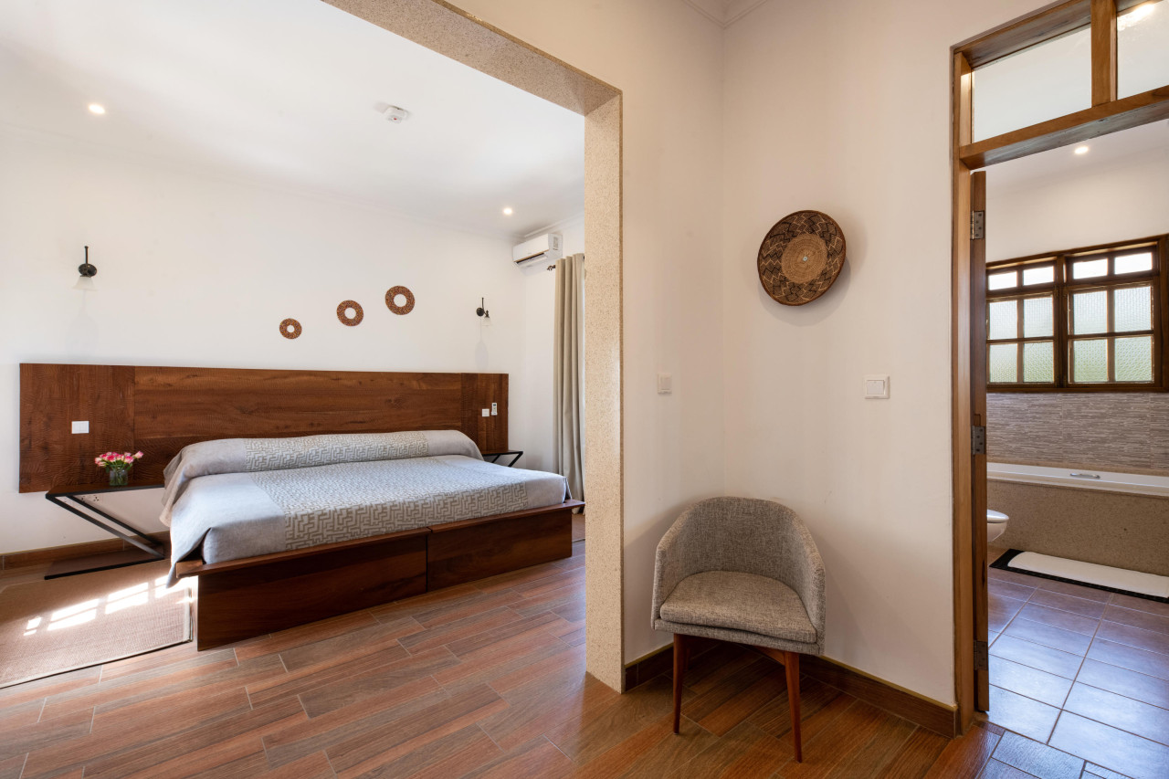 Modernes Design der großzügigen Zimmer