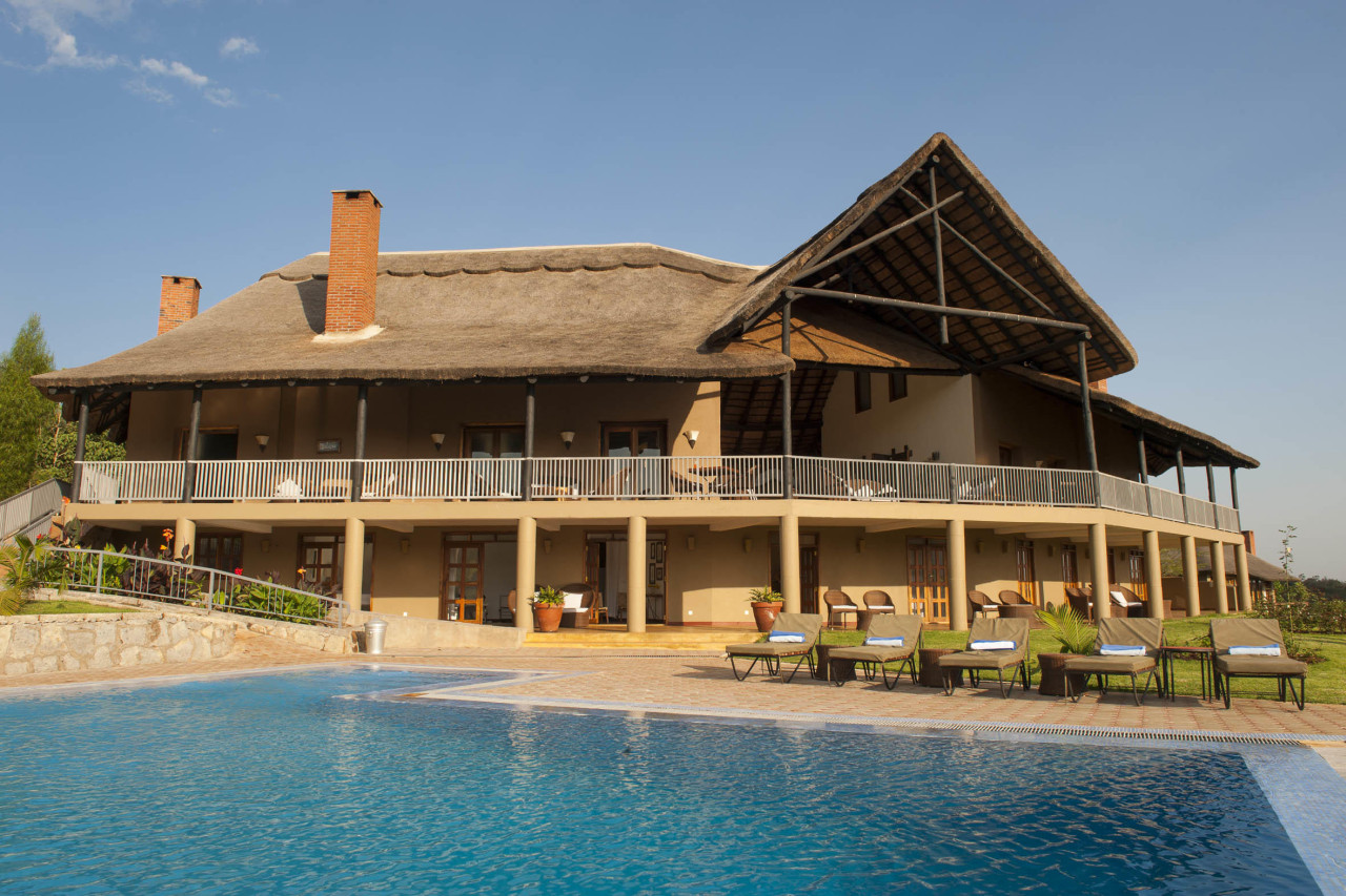 Schöne Lodge mit abwechslungsreichen Aussichten