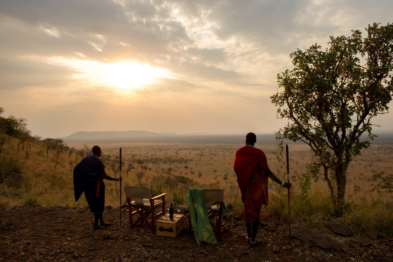 Beeindruckende Lage inmitten der zentralen Serengeti