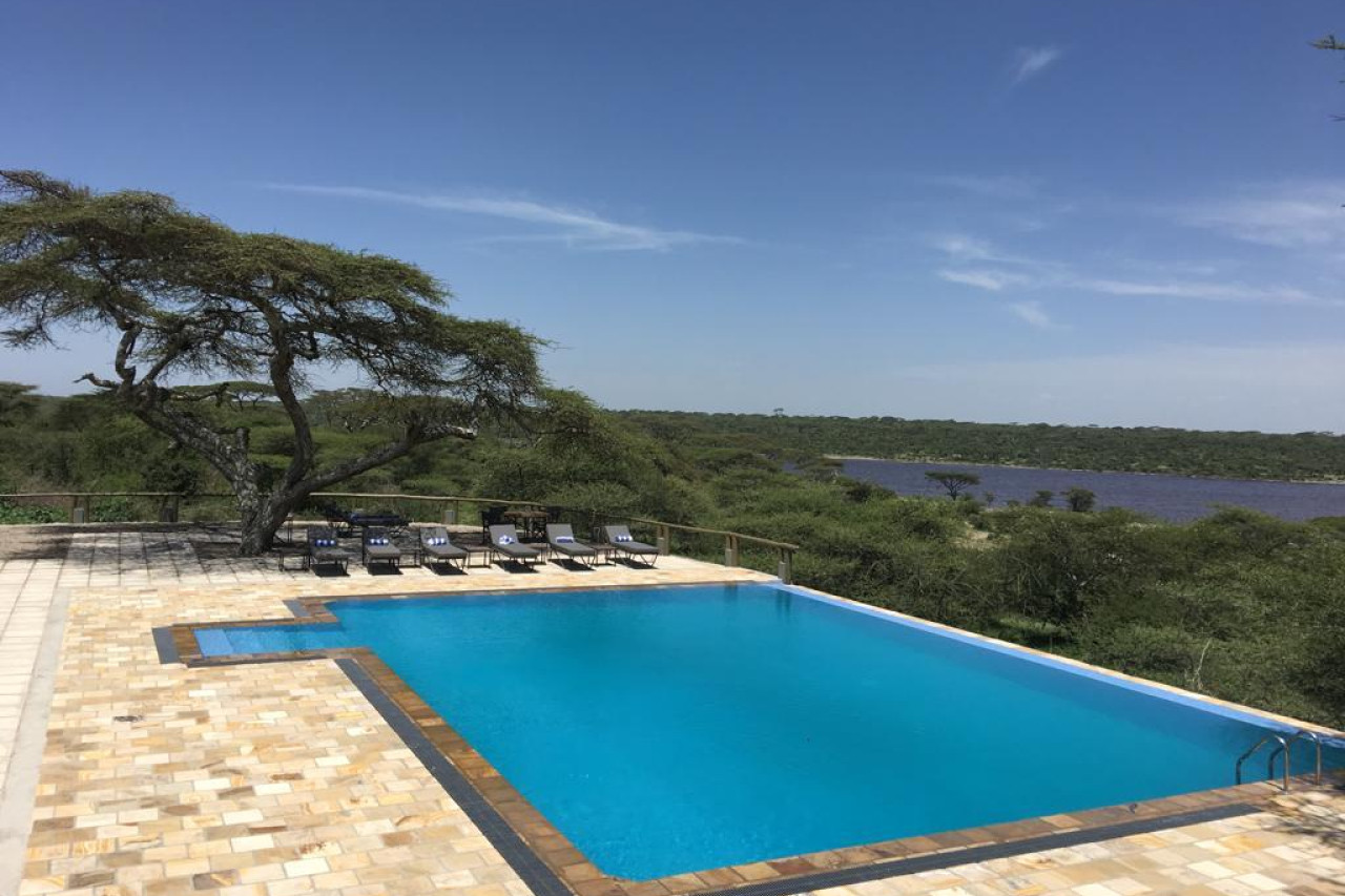 Infinity-Pool zum erfrischen und entspannen