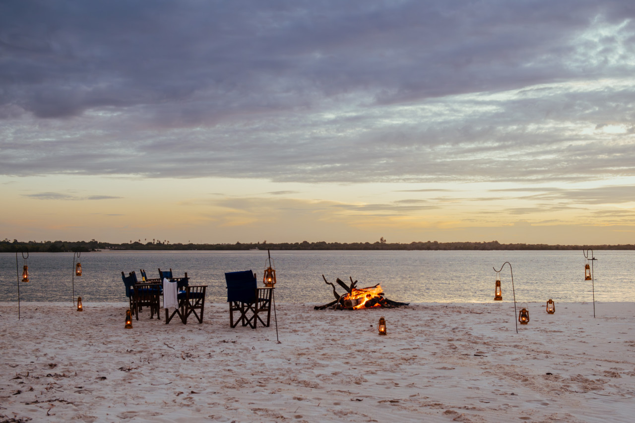 Herrliches Ambiente zum Sonnenuntergang