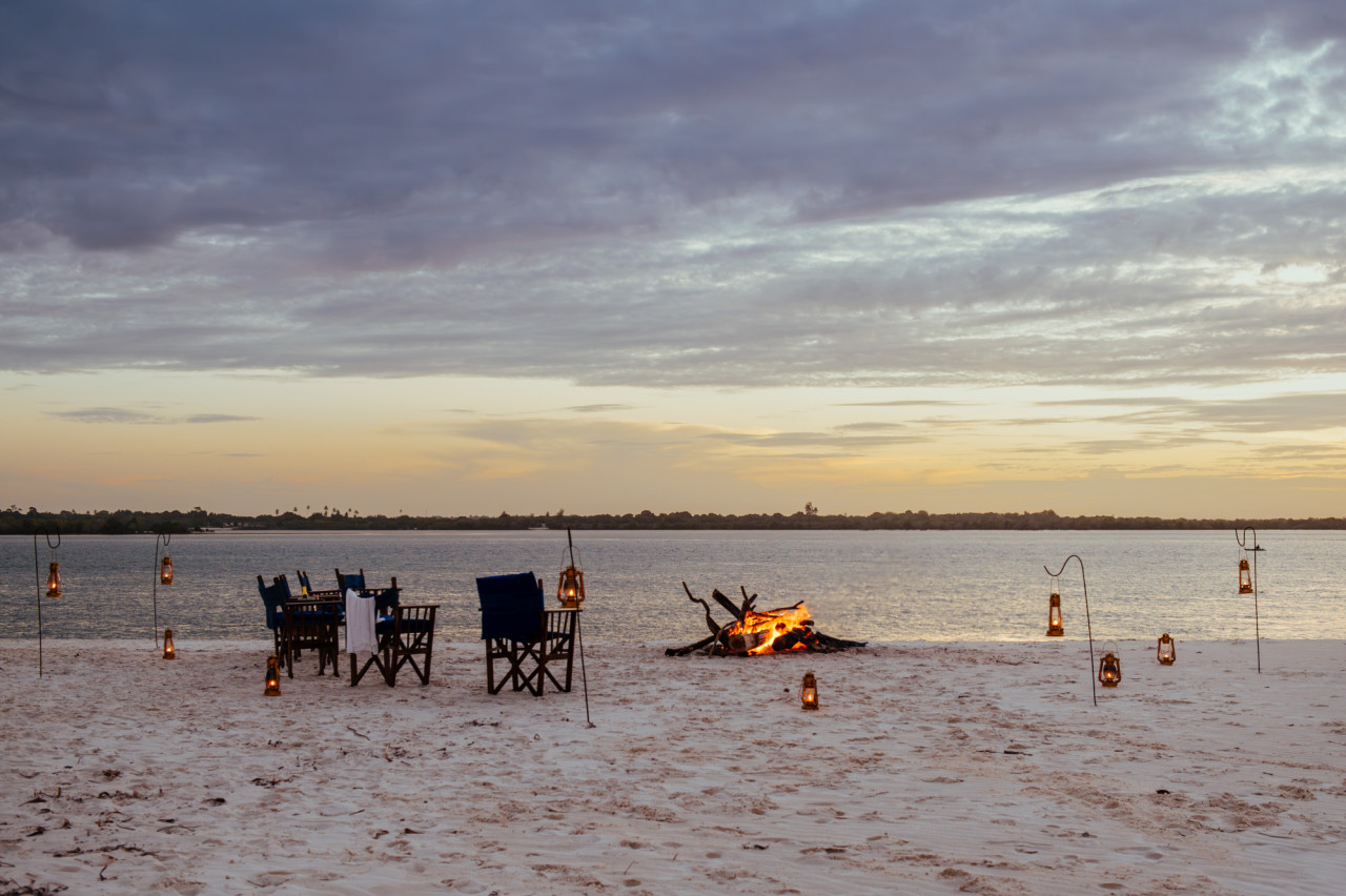 Herrliches Ambiente zum Sonnenuntergang