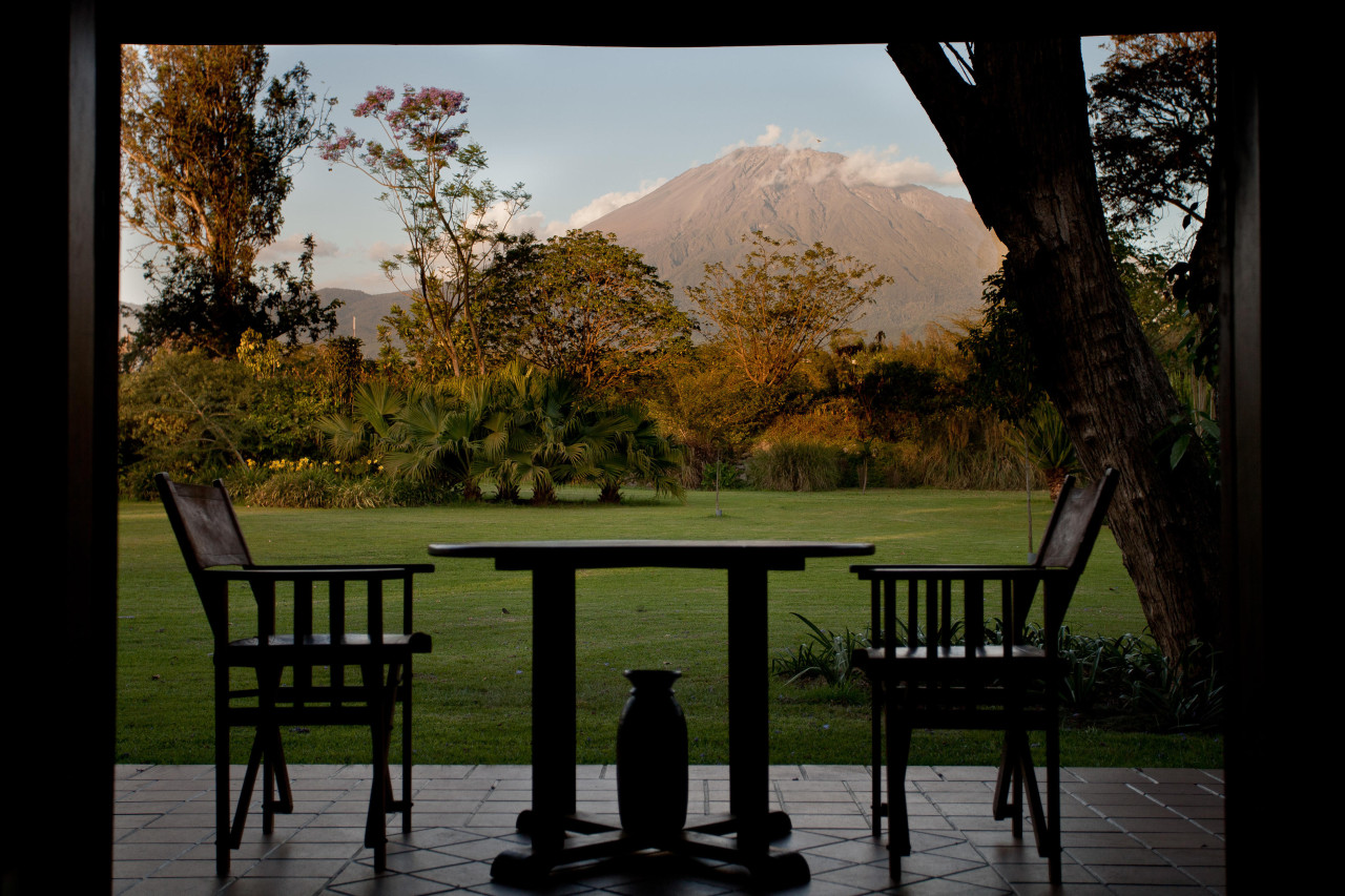 Veranda mit fantastischem Ausblick