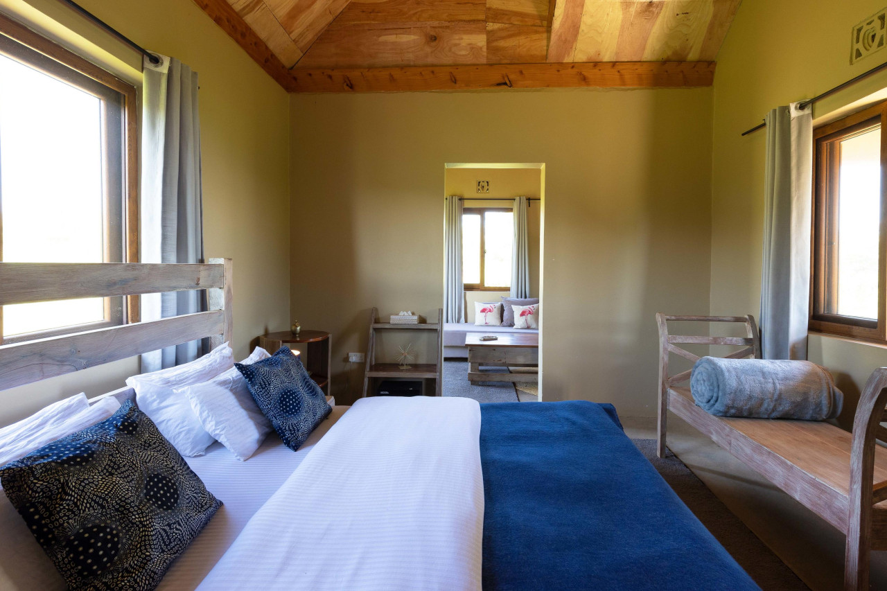 Geräumige Zimmer optional mit zwei Schlafräumen