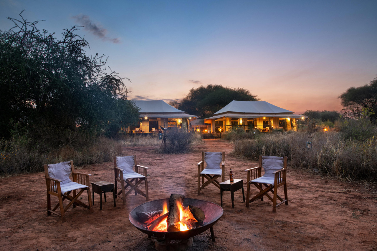 Naturnahes Camp mit familärer Atmosphäre