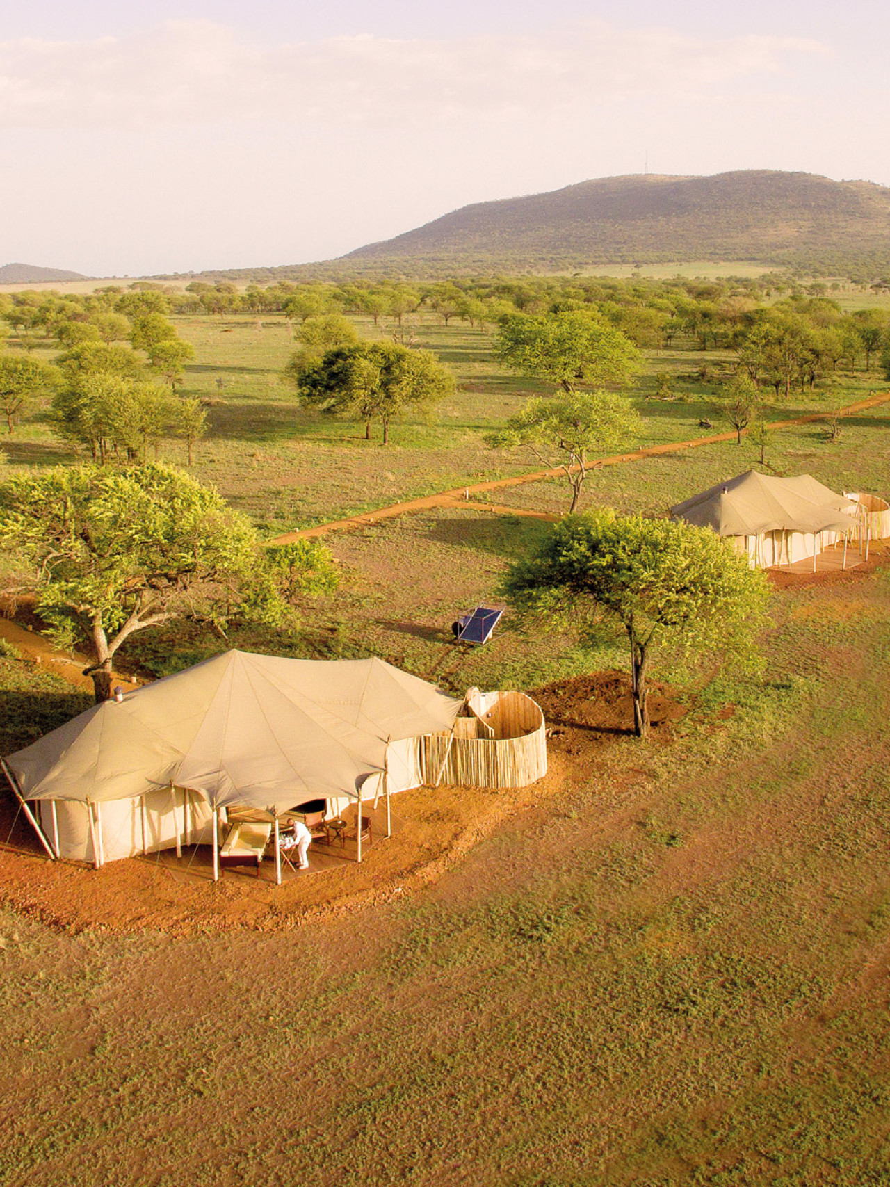 Luxus-Lodge im Herzen der Serengeti