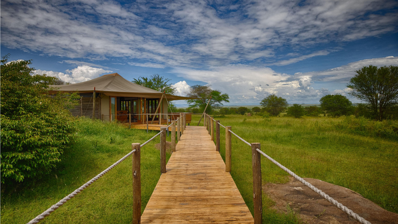 Luxus-Boutique-Camp in der nördlichen Serengeti