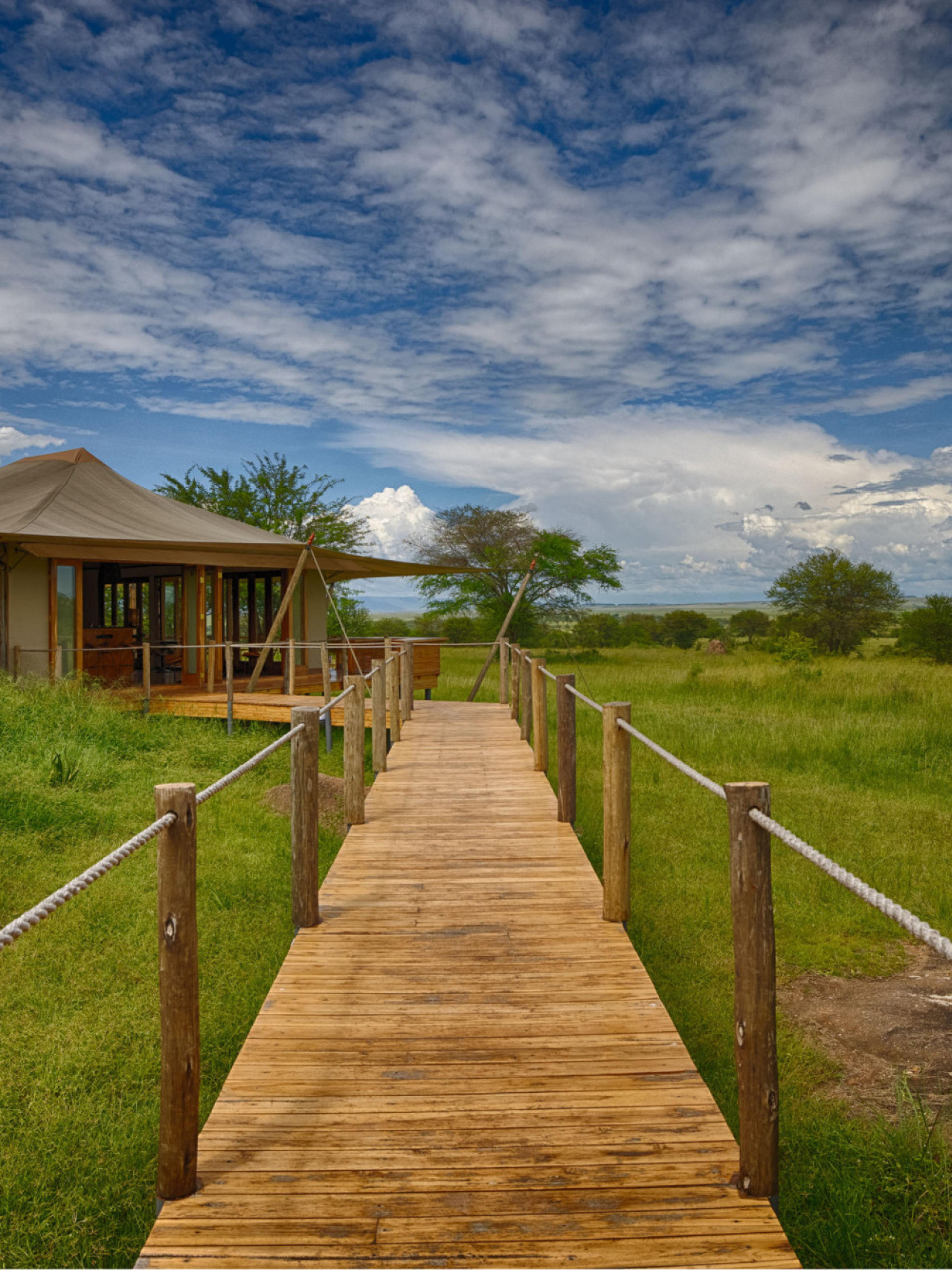 Luxus-Boutique-Camp in der nördlichen Serengeti